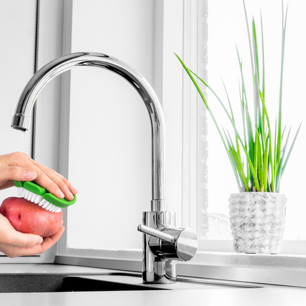 US $0.94 50%OFF, Kitchen Cleaning Brush Dishwashing Brush Fruit Vegetable  Cleaning Brushes Pot in 2023