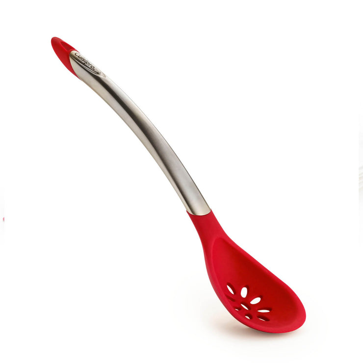 Cuisipro  Red Silicone Slotted Spoon - Cuisipro USA