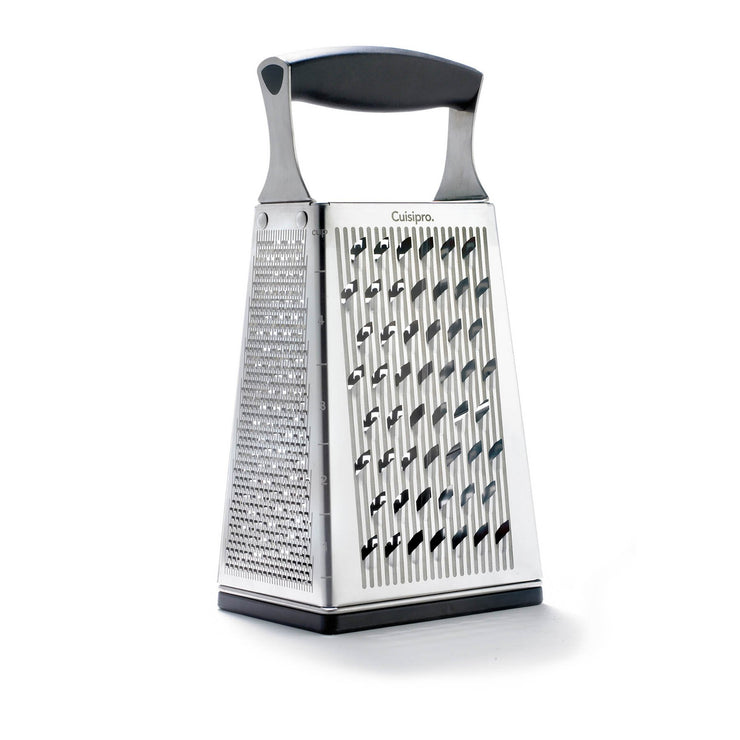 Cuisipro  Silver  4 Sided Box Grater - Cuisipro USA
