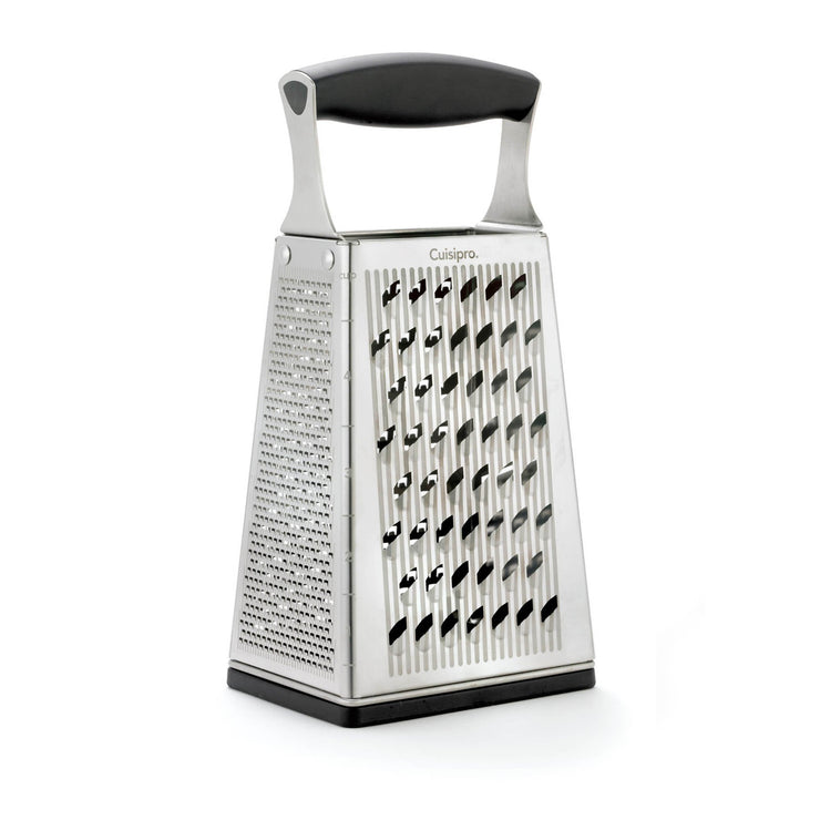 Cuisipro  Silver  4 Sided Box Grater - Cuisipro USA