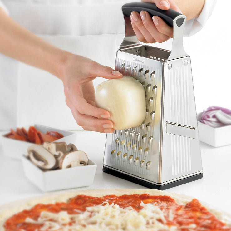 Cuisipro  Silver  4 Sided Box Grater - Cuisipro USA