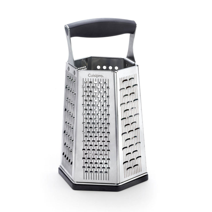 Cuisipro  Silver  6 Sided Box Grater - Cuisipro USA