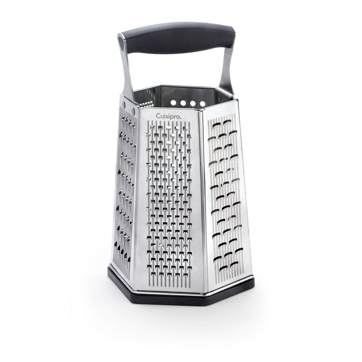 Cuisipro  Silver  6 Sided Box Grater - Cuisipro USA