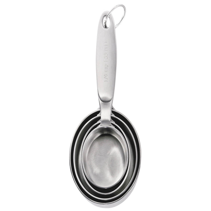 Choice 4-Piece Stainless Steel Deluxe Measuring Spoon Set