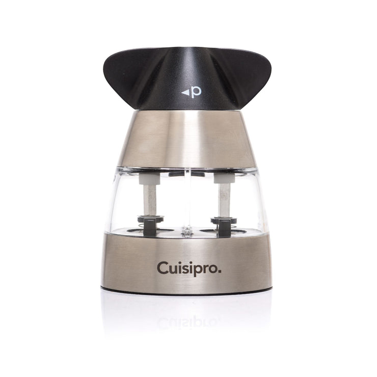 Cuisipro Black Dual Salt & Pepper Mill - Cuisipro USA