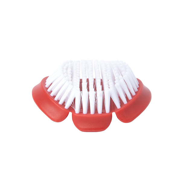 Vegetable Cleaning Brush Soft Red