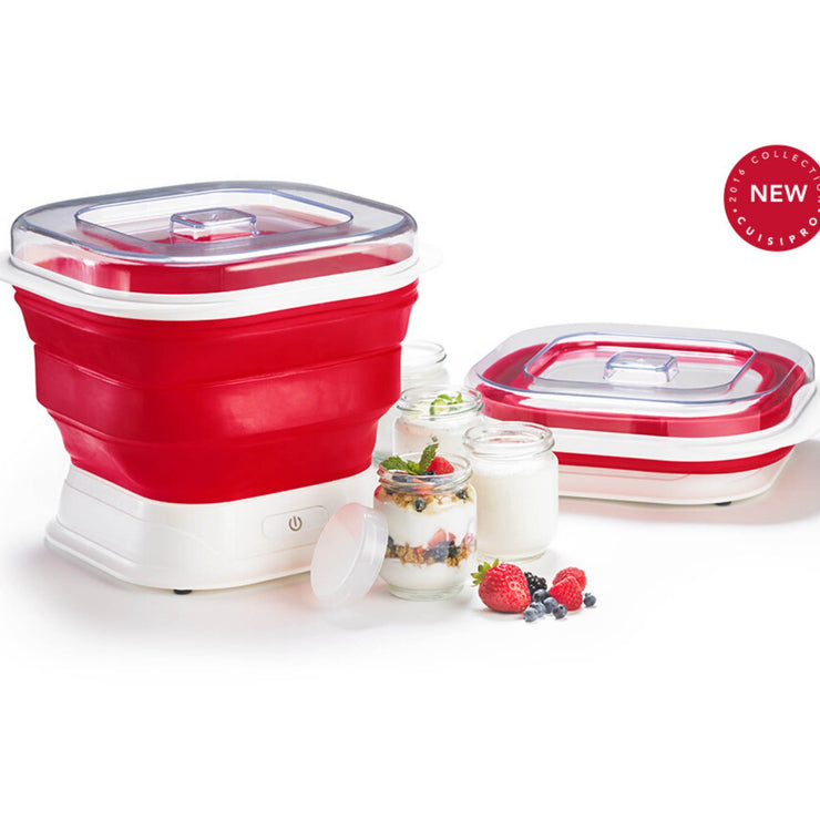 Cuisipro  Red Collapsible Yogurt Maker - Cuisipro USA