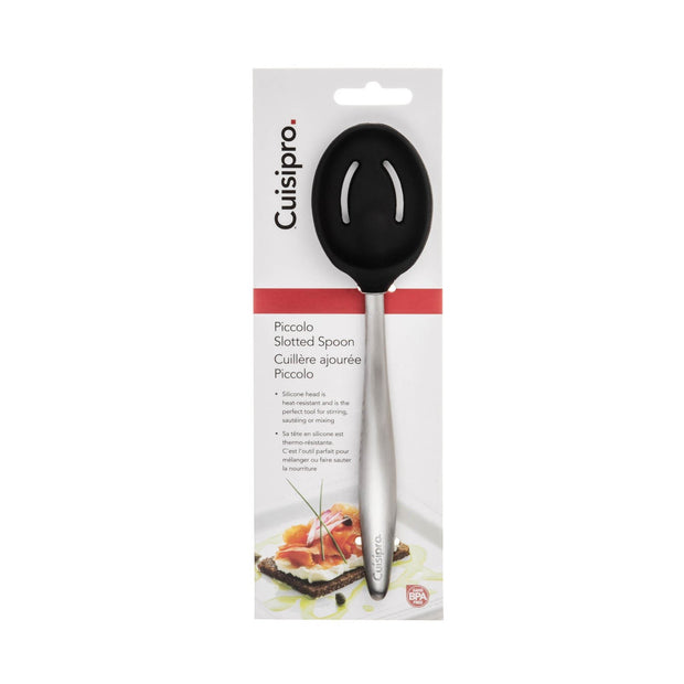 Cuisipro Mini Silicone Piccolo Slotted Spoon - Cuisipro USA