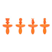 Cuisipro Orange Mini Safari Pop Mold_Set of 4 - Cuisipro USA