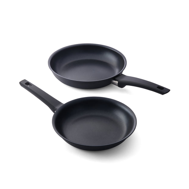Cuisipro Soft-Touch Aluminum  8"/20.4cm & 9.5"/24.5cm Fry Pan Set