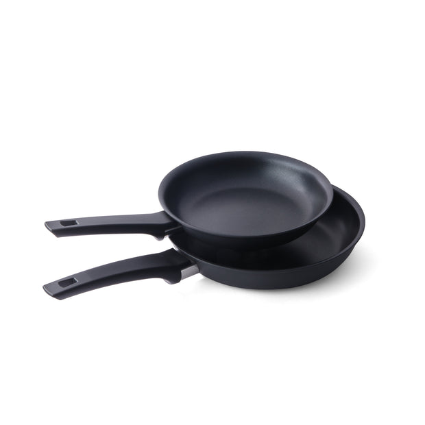 Cuisipro Soft-Touch Aluminum  8"/20.4cm & 9.5"/24.5cm Fry Pan Set