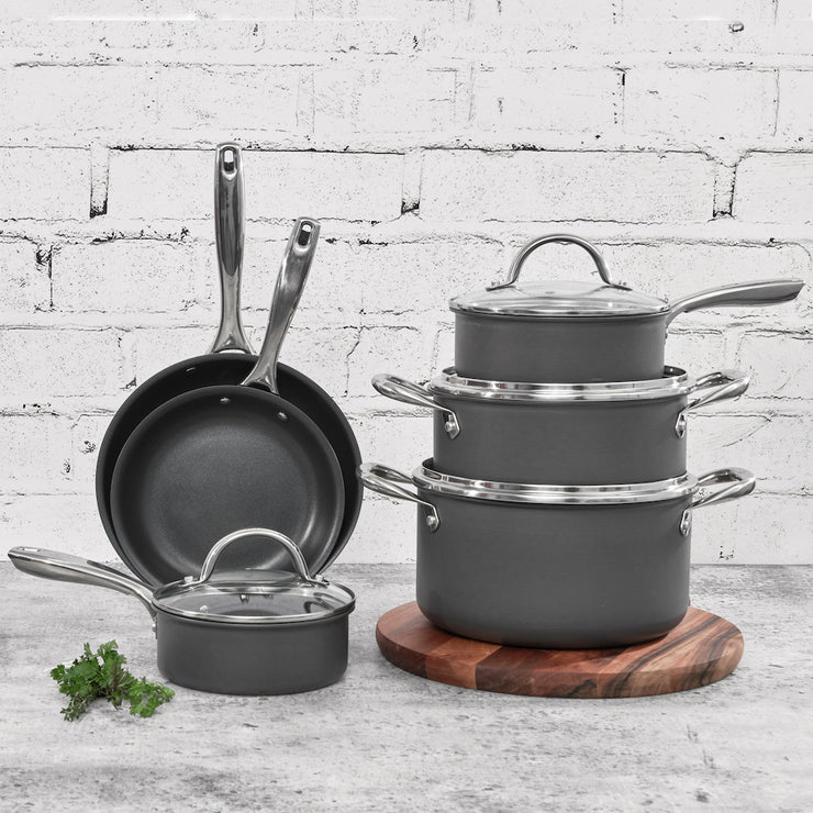 Hard Anodized Cookware 10 pc Set